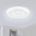 Eglo - Світлодіодний стельовий світильник з регулюванням яскравості LED/18W/230V + пульт дистанційного керування
