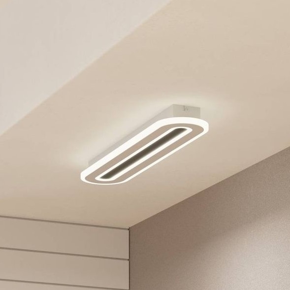 Eglo - Світлодіодний стельовий світильник з регулюванням яскравості LED/20W/230V 2700-6500K білий + пульт дистанційного керування