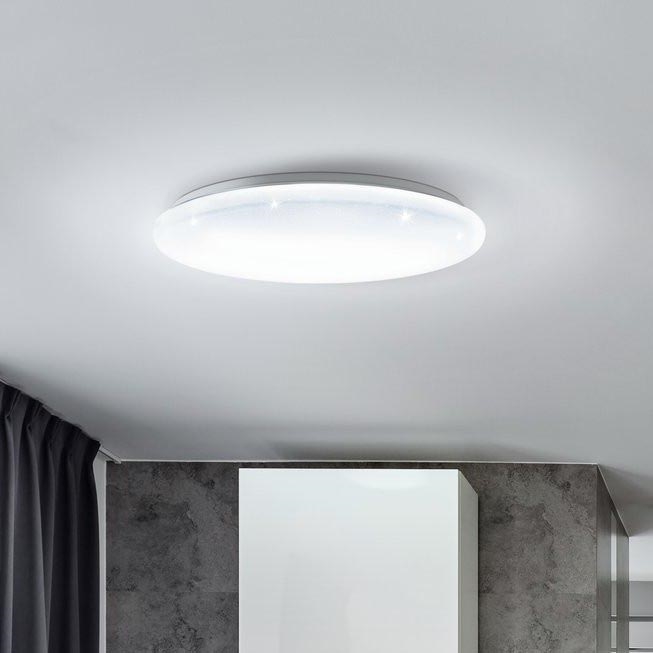 Eglo - Світлодіодний стельовий світильник з регулюванням яскравості LED/40W/230V + пульт ДК