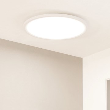 Eglo - Світлодіодний стельовий світильник з регулюванням яскравості LED/41W/230V діаметр 60 cm білий