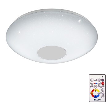 Eglo - Світлодіодний стельовий світильник з регульованою яскравістю LED/14W/230V + пульт дистанційного керування