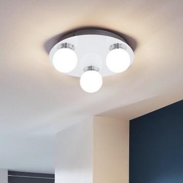 Eglo - Світлодіодний світильник для ванної кімнати 3xLED/3,3W/230V IP44
