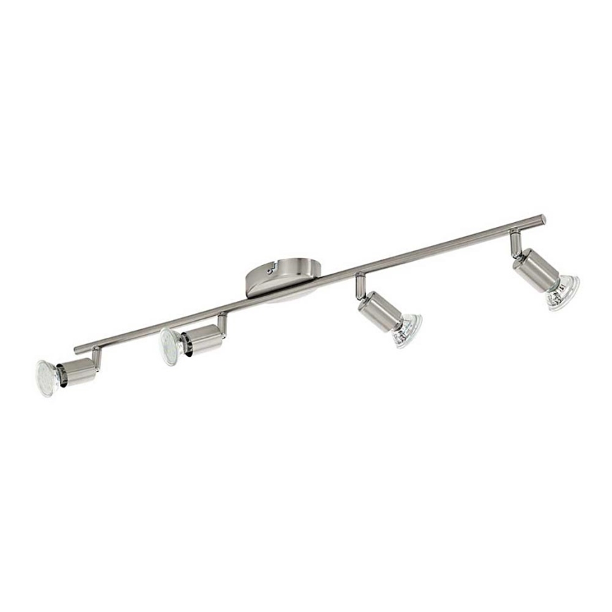 Eglo - Світлодіодний точковий світильник 4xGU10-LED/2,8W/230V