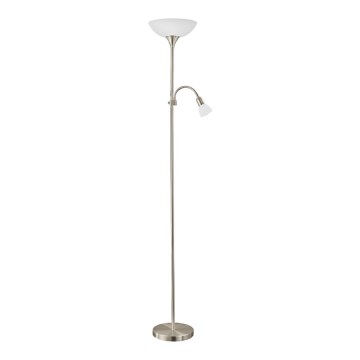 EGLO - Світлодіодний торшер 1xE27/7W LED + 1xE14/4W LED