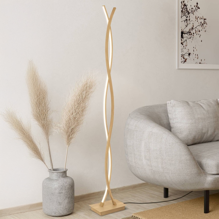 Егло - світлодіодний торшер 36 Вт/230 В, золотистий