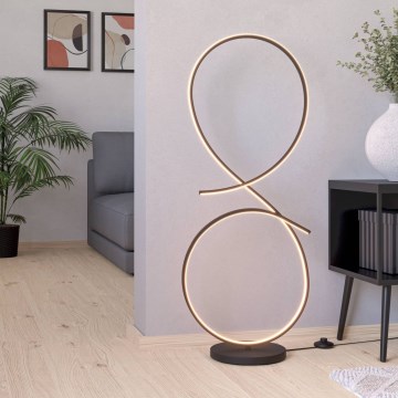 Eglo - Світлодіодний торшер LED/20W/230V 3000K чорний