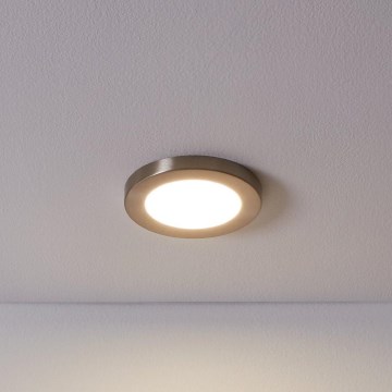 Eglo - Світлодіодний вбудований світильник LED/5,5W/230V 4000K матовий хром