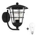Eglo - Світлодіодний вуличний світильник 1xE27/8,5W/230V IP44
