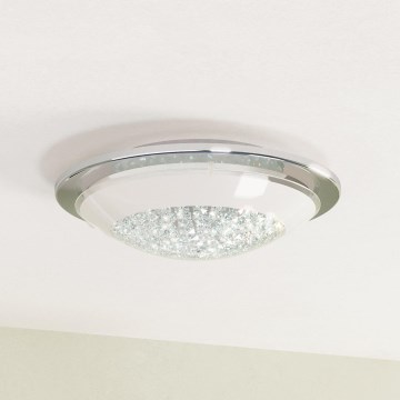 Eglo - Світлодіодний кришталевий стельовий світильник LED/8,2W/230V