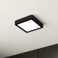 Eglo - Світлодіодний стельовий світильник для ванної кімнати LED/11W/230V IP44 чорний