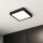 Eglo - Світлодіодний стельовий світильник для ванної кімнати LED/17W/230V IP44 чорний