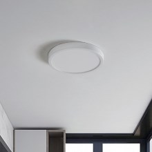 Eglo - Світлодіодний стельовий світильник для ванної кімнати LED/20,5W/230V IP44 білий