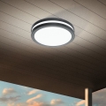 Eglo - Світлодіодний стельовий світильник для ванної кімнати з регульованою яскравістю підсвічування LOCANA-C LED/14W/230V Bluetooth IP44