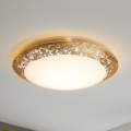 Eglo - Світлодіодний стельовий світильник LED/16W/230V золотий
