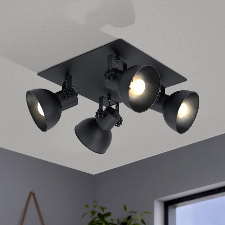 Eglo - Точечный светильник 4xE27/40W/230V