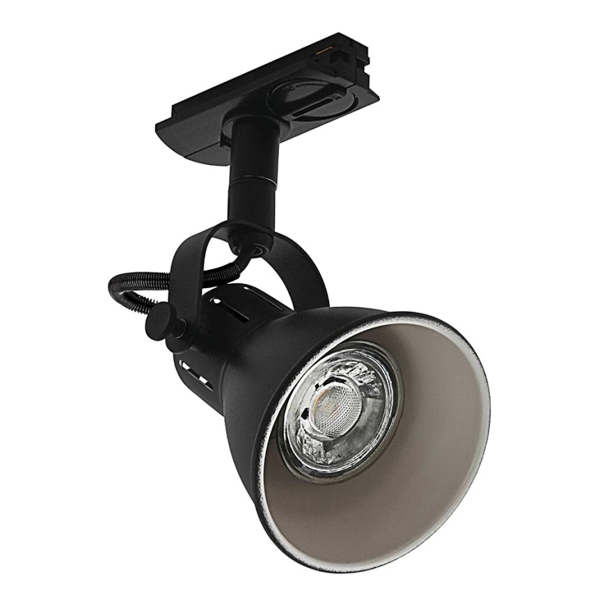 Eglo - Точечный светильник для трековой системы 1xGU10/35W/230V черный