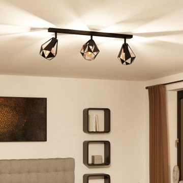 Eglo - Точечный светильник 3xE27/40W/230V