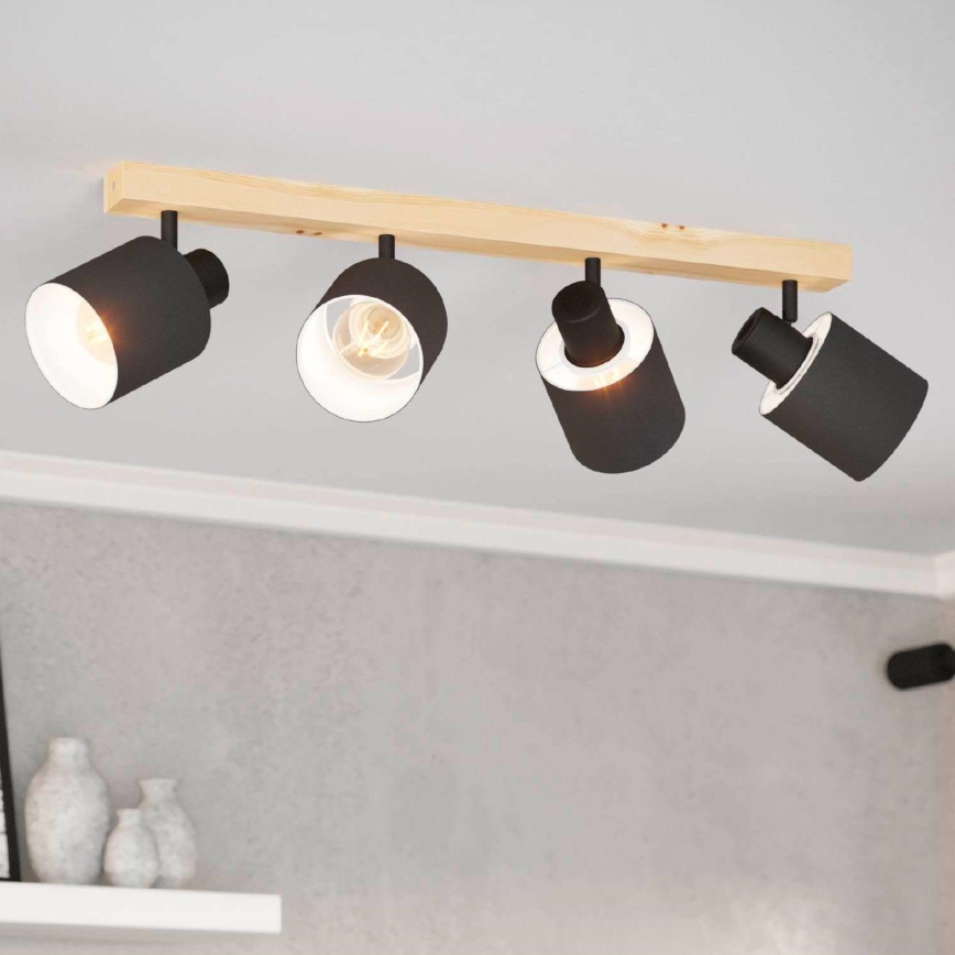 Eglo - Точечный светильник 4xE27/10W/230V