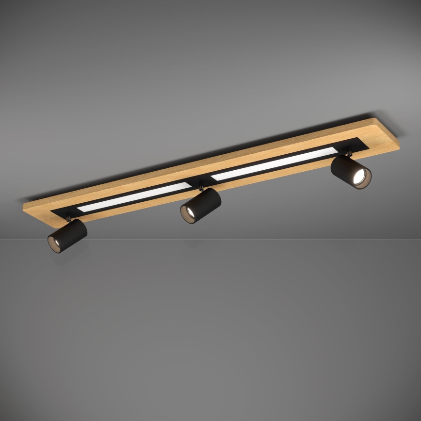 Eglo - Точковий LED світильник 2xLED/12W/230V + 3xGU10/4,5W