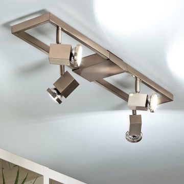 Eglo - Точковий LED світильник 4xGU10/5W/230V