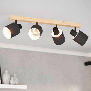 Eglo - Точковий світильник 4xE27/10W/230V