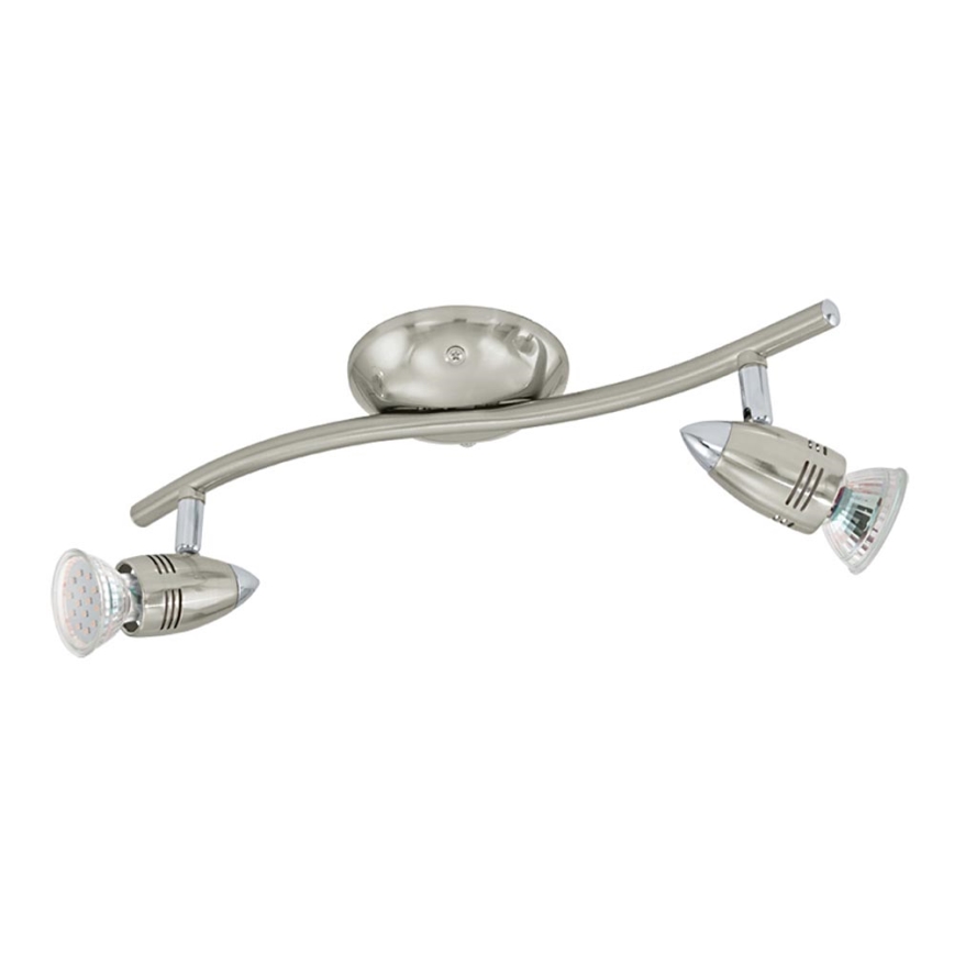 Eglo - Точковий LED світильник 2xGU10/3W/230V