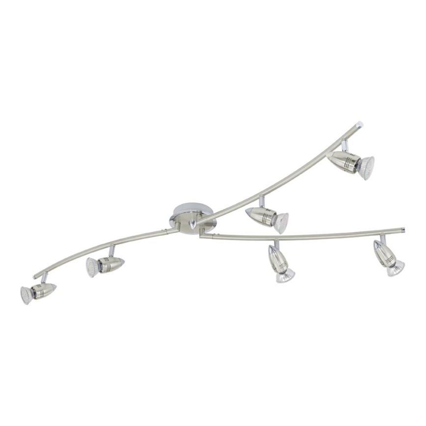 Eglo - Точковий LED світильник 6xGU10/3W/230V