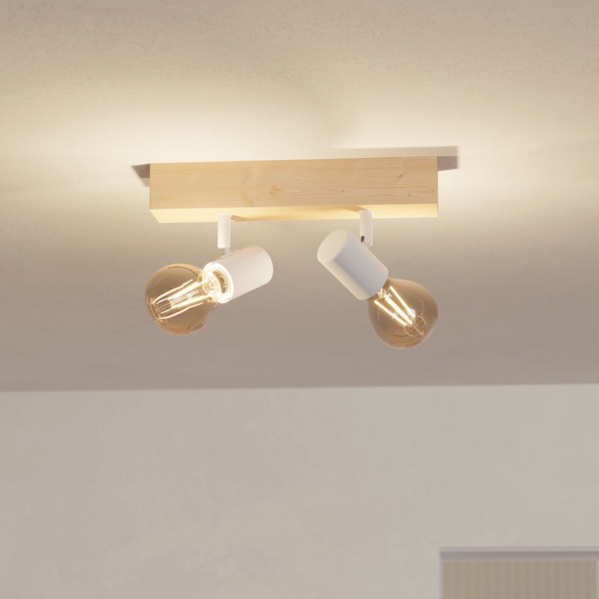 Eglo - Точковий світильник TOWNSHEND 2xE27/60W/230V - FSC сертифіковано