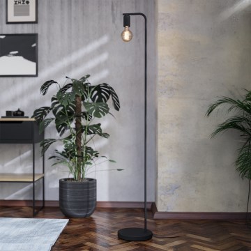 Eglo - Торшер 1xE27/40W/230V чорний