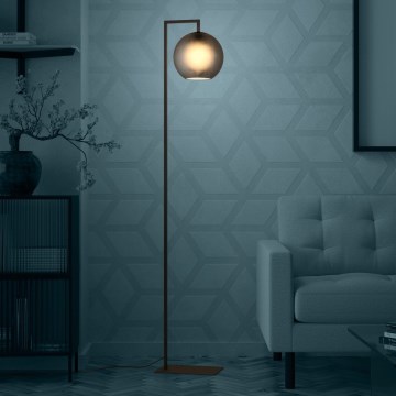 Eglo - Торшер 1xE27/40W/230V дымчатый