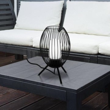 Eglo - Уличная настольная лампа 1xE27/28W/230V IP44