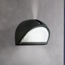 Eglo - Уличный настенный светильник 1xE27/60W черный IP44