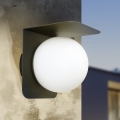 Eglo - Уличный настенный светильник CORRIENTES 1xE27/15W/230V IP44 черный
