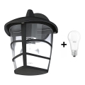Eglo - Уличный светодиодный настенный светильник 1xE27/8,5W/230V IP44
