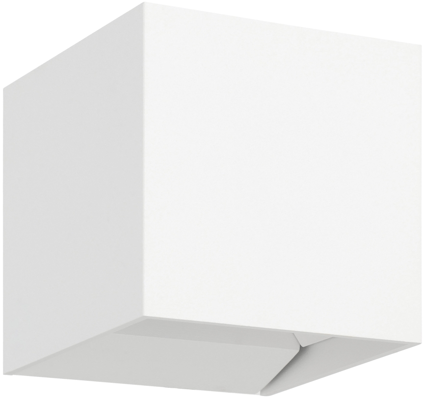 Eglo - Уличный светодиодный настенный светильник 2xLED/2,8W/230V IP54 белый