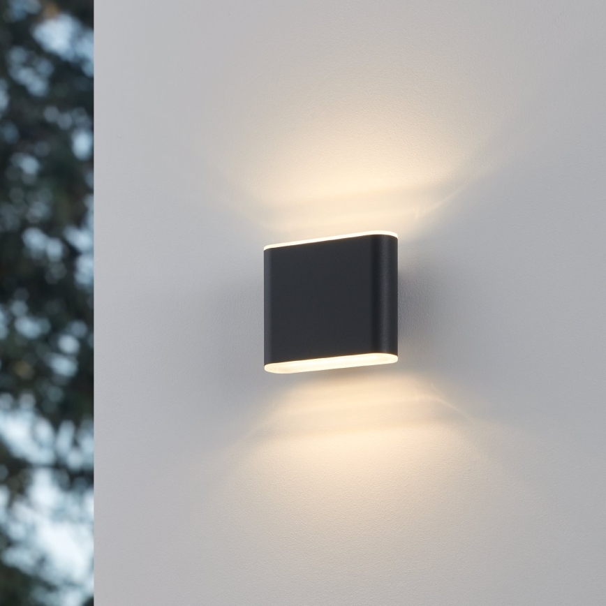 Eglo - Уличный светодиодный настенный светильник 2xLED/2,9W/230V 3000K/4000K/6500K IP65