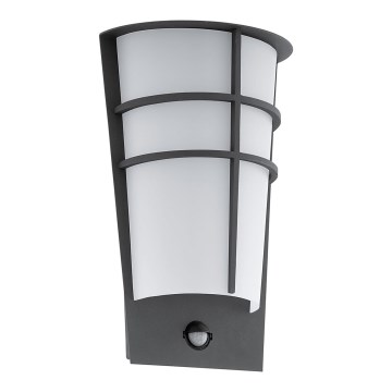 Eglo - Уличный светодиодный настенный светильник с датчиком 2xLED/2,5W