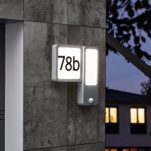 Eglo - Уличный светодиодный настенный светильник 2xLED/2,7W + 1xLED/3,6W/230V IP44