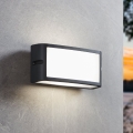 Eglo - Уличный светодиодный настенный светильник LED/10,5W/230V антрацит IP54