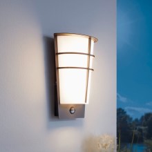 Eglo - Уличный светодиодный настенный светильник с датчиком 2xLED/2,5W