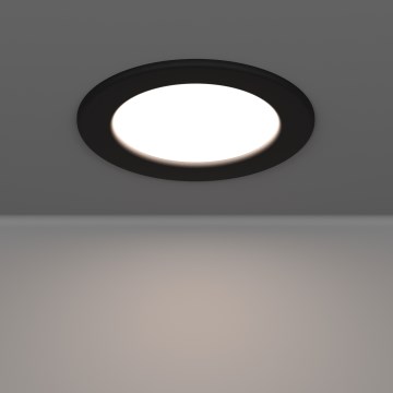 Eglo - вбудований світильник LED/6,3 Вт/230 В 2700/4000/6500 К діам. 11,9 см чорний