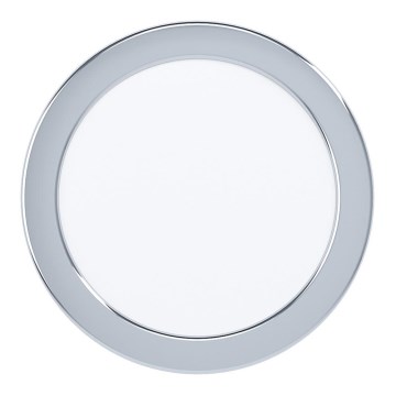 Eglo - Встраиваемый потолочный светильник для ванной, LED, 10,5 Вт/230 В, IP44, диаметр 16,6 см