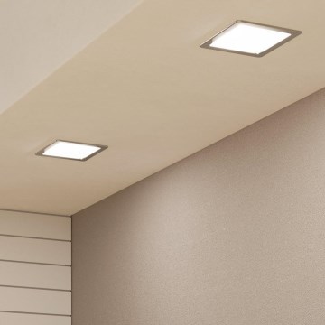 Eglo - Встраиваемый потолочный светильник LED/10,5W/230V 16,6x16,6 cm