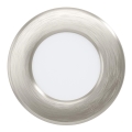 Eglo - встраиваемый потолочный светильник LED, 2,7 Вт/230 В, диам. 8,6 см