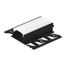 Eglo - Встраиваемый профиль для светодиодной ленты 62x14x1000 мм черный