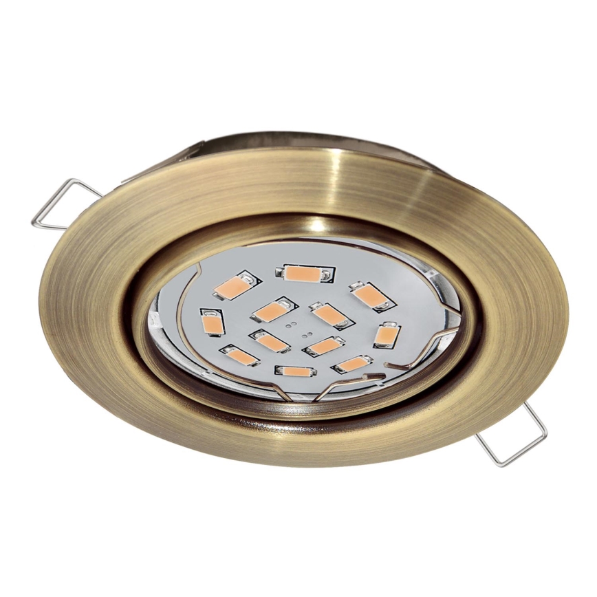 Eglo - Встраиваемый светодиодный потолочный светильник 1xGU10-LED/5W/230V
