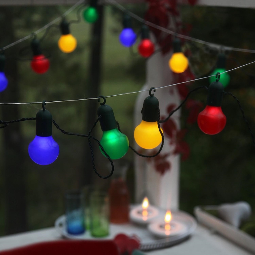 Eglo - Вулична декоративна LED гірлянда 20xLED/0,064W/31V IP44