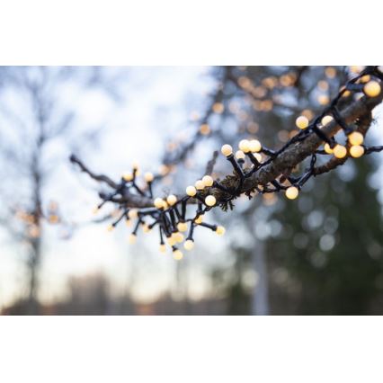 Eglo - Вулична різдвяна LED гірлянда 300xLED/8 функцій 11м IP44 теплий білий