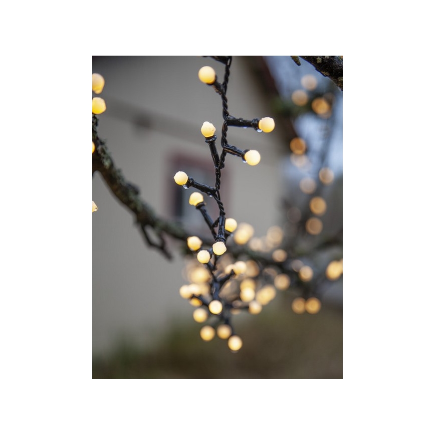 Eglo - Вулична різдвяна LED гірлянда 300xLED/8 функцій 11м IP44 теплий білий