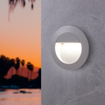 Eglo - Вуличний навігаційний LED світильник 1xLED/2,5W/230V IP65